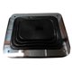 thumbnail image 1 of For Rubber Shifter Boot With Chrome Plate 5 5/8 Inch X 6 3/4 Inch Manual Automatic 350, 1 of 4