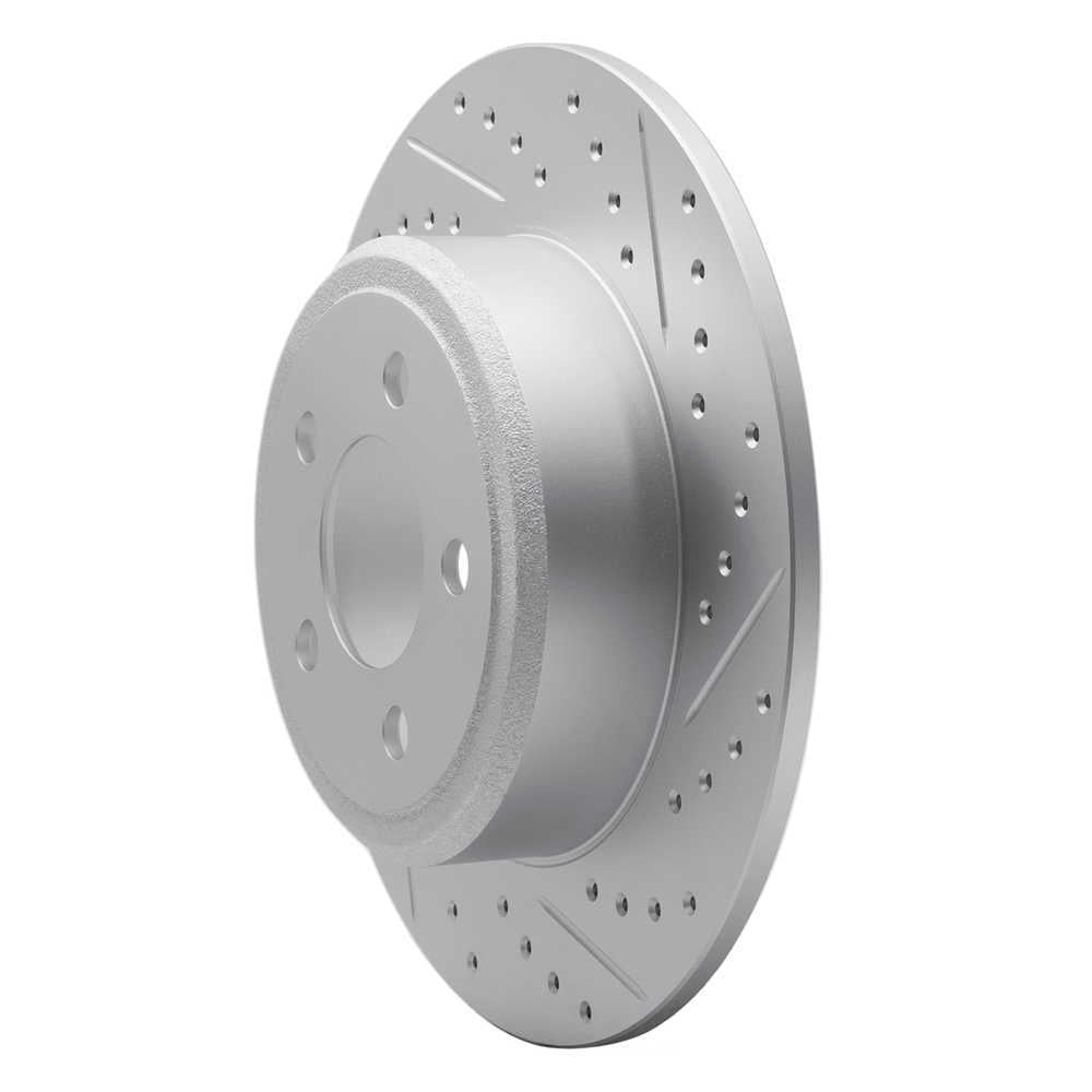 Dynamic Friction Company 830-03052R DFC Geoperformance Rotor - Drilled and Slotted