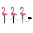 thumbnail image 1 of Flamingos Garden Decor Lights Waterproof Outdoor Solar Stake Landscape Light (1 in 3 way), 1 of 3