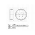 thumbnail image 4 of Winstop Brake Drum, Rear WS235576, Dodge Grand Caravan 1995-1987, 4 of 4