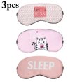 thumbnail image 2 of Coofit Sleep Mask Elastic Strap Portable Sleep Eyeshade Eye Sleeping Cover for Travel, 2 of 7