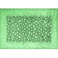 thumbnail image 1 of Ahgly Company Indoor Rectangle Persian Emerald Green Traditional Area Rugs, 2' x 4', 1 of 4