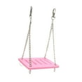thumbnail image 4 of Hamster swing juguete colgando juguete decorativo cómodo accesorios para colgantes de mascotas para colgantes soportes de juego para guacamá canary Rosa, 4 of 9