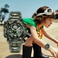 thumbnail image 7 of Kids Digital Sport Watch, Waterproof Outdoor Watches for Boys Girls Analog Wrist Watches with Alarm Stopwatch for Age 5-12 Christmas Gift for Kids, 7 of 7