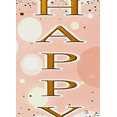 thumbnail image 4 of Sparkling Glittery Happy Banner with Dripping Effect Party Background Decor for Birthday Celebrations Photo Props Party Supplies Decorations, 4 of 8