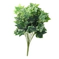 thumbnail image 2 of Northlight 19-Inch Artificial Two Tone Green and White Sweet Potato Floral Bush, 2 of 2
