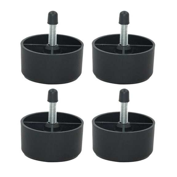 YWMJZEU 4pcs Round Furniture Legs Round Tapered Replacement Sofa Legs,Couch Feet Chest