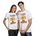 thumbnail image 4 of Hello Fall Corgi Football Welcome Autumn with Leaves Pumpkins Shirt T-shirt Unisex Merch Welsh Corgi Dog Lover Gifts Idea - 00012, 4 of 6