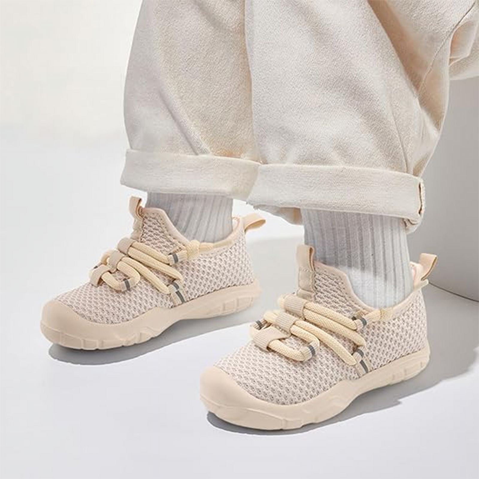 Barerun Toddler Breathable Knit Walking Sneaker photo 2
