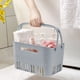 thumbnail image 1 of Organizador de ducha portátil | Cesta organizadora de plástico para baño con asa y orificios de drenaje | Bolsa de almacenamiento para artículos de tocador, dormitorios universitarios o lavandería, 1 of 6