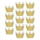 thumbnail image 5 of 36 envoltorios para cupcakes con corona de purpurina, elegantes moldes de papel para muffins, para bodas, fiestas de cumpleaños, celebraciones, baby showers y decoración para eventos especiales, 5 of 7