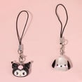 thumbnail image 4 of Sanrio Kuromi-cordón My Melody Cinnamoroll, funda para teléfono IPhone, mochila, muñecas, colgante, juguete, regalos para niñas, 4 of 4