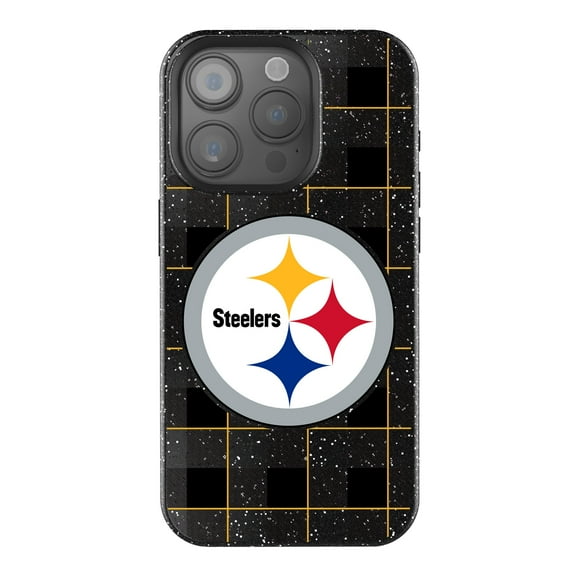 Keyscaper Pittsburgh Steelers Plaid Bling iPhone Case