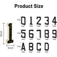 thumbnail image 5 of Solar Led House Numbers & Letters, 9 Inch Solar Lighted House Numbers for Outside, Light Up Waterproof Led Address Numbers Signs, IP65 Waterproof, 8–12h Night Visibility, Easy DIY Install, 5 of 9