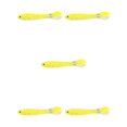thumbnail image 2 of Naiovety Paquete de 10 señuelos de pesca falsos elásticos de agua salada de agua dulce cebo artificial Swimbait aparejos de simulación al Typ 8 5Conjunto, 2 of 6