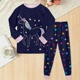 thumbnail image 2 of Zshosam Baby Girl Pajamas Newborn Little Girls Pajamas Toddler Girls Clothes Sleepwear Cotton 2 Pieces Pjs Kids Jammies Sets Size 3T 4T,(Multicolour 3-4 Years), 2 of 8