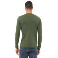 thumbnail image 3 of Bella + Canvas - Camiseta de Manga Larga para Adultos Unisex (Verde Militar), 3 of 4