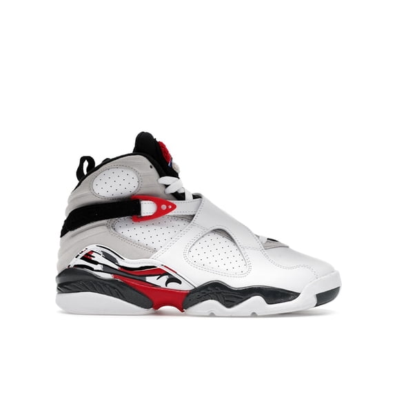 Jordan Kid's 8 Retro White True Red (2025) Shoes, from StockX