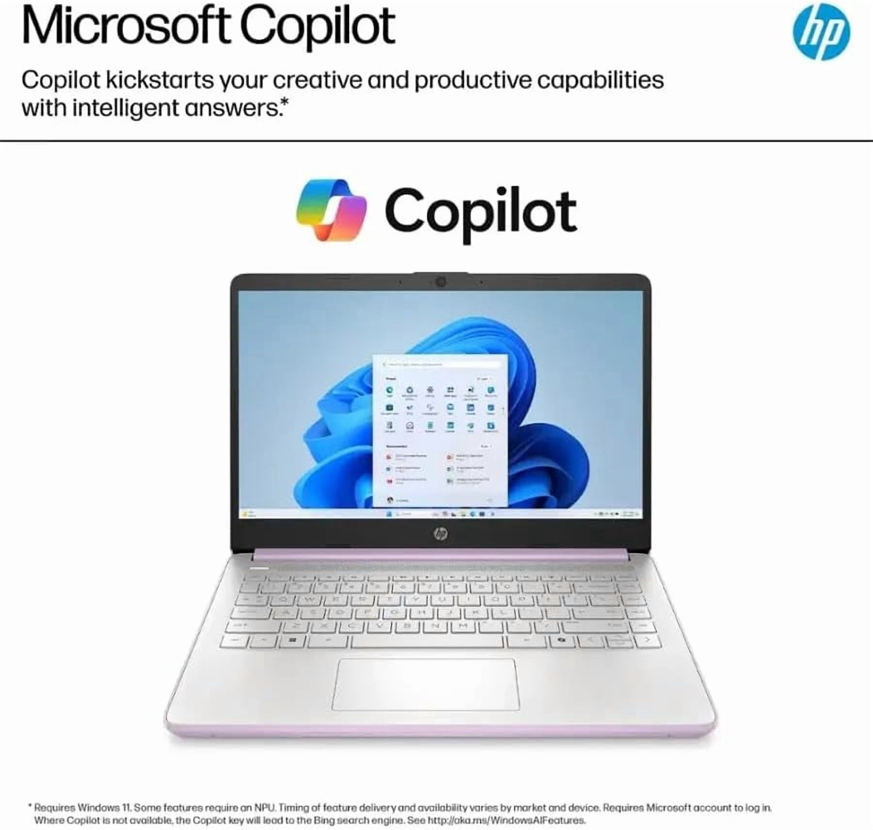 HP 14" Flagship Everyday Laptop Computer, 32G RAM, 128G UFS, 256G SD Card, Intel Quad-Core, Windows 11 Pro, AI-Powered, 1-Y Office 365, For Student & Business