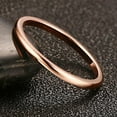 thumbnail image 3 of 1.5mm Stainless Steel Classical Plain Stackable Wedding Band Ring, 3 of 6