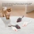 thumbnail image 5 of Real Rabbit Fur Mice Cat Toys Pet Toy Children'S Toys 12-Pack, 5 of 5
