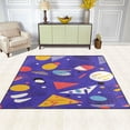 thumbnail image 3 of Area Rug Indoor 80"x58"in Non-Slip Wear Resistant Floor Mats Soft Large Carpets for Living Room Bedroom Home Decor Inspired, 3 of 7