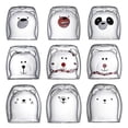 thumbnail image 2 of 26-27 Best Seller Coffee Double Wall Glass Mug Cup Christmas Anti-Scalding Cute Creative Cartoon Tea Bear Cat Dog Animal Gift Double-layer 50% Offer, 2 of 5