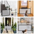 thumbnail image 3 of L Puerta de seguridad para escaleras, Barrera para perros, Puerta de seguridad para puertas, Protector para perros, 3 of 3