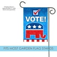 thumbnail image 3 of Toland Home Garden Vote Republican Garden Flag, 3 of 5