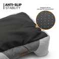 thumbnail image 5 of MoNiBloom Lounger Dog Bed for Puppy, Small, Light Gray, 20" Length, 5 of 11