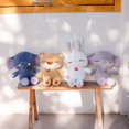 thumbnail image 2 of Elephant Peeps Bunny plush toy Stuffed Animals Plushies Cute Rabbit Bear Doll Baby Companion Toy Girls Kids Birthday Gift heqiyong LED, 2 of 2