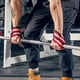 thumbnail image 3 of Funda protectora para barra horizontal Cinturón de fuerza de agarre Guantes antideslizantes para fitness para hombres Muñequera deportiva de entrenamiento de espalda para mujeres Cinturón de refuerzo, 3 of 5