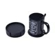 thumbnail image 2 of 6-Pack - Leather Coasters - Glass Base Black, 2 of 4