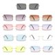 thumbnail image 5 of Sonducket Gafas de sol de moda sin montura Gafas de sol rectangulares Gafas de moda de verano UV400 Lentes ocho, 5 of 8