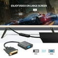 thumbnail image 4 of Simyoung DVI to VGA Adapter DVI 24+1 DVI-D Dual Link to VGA Male to Female 1080P Video Cable Converter for Gaming, DVD, Laptop HDTV Projector & Other DVI Enabled Devices, 4 of 5