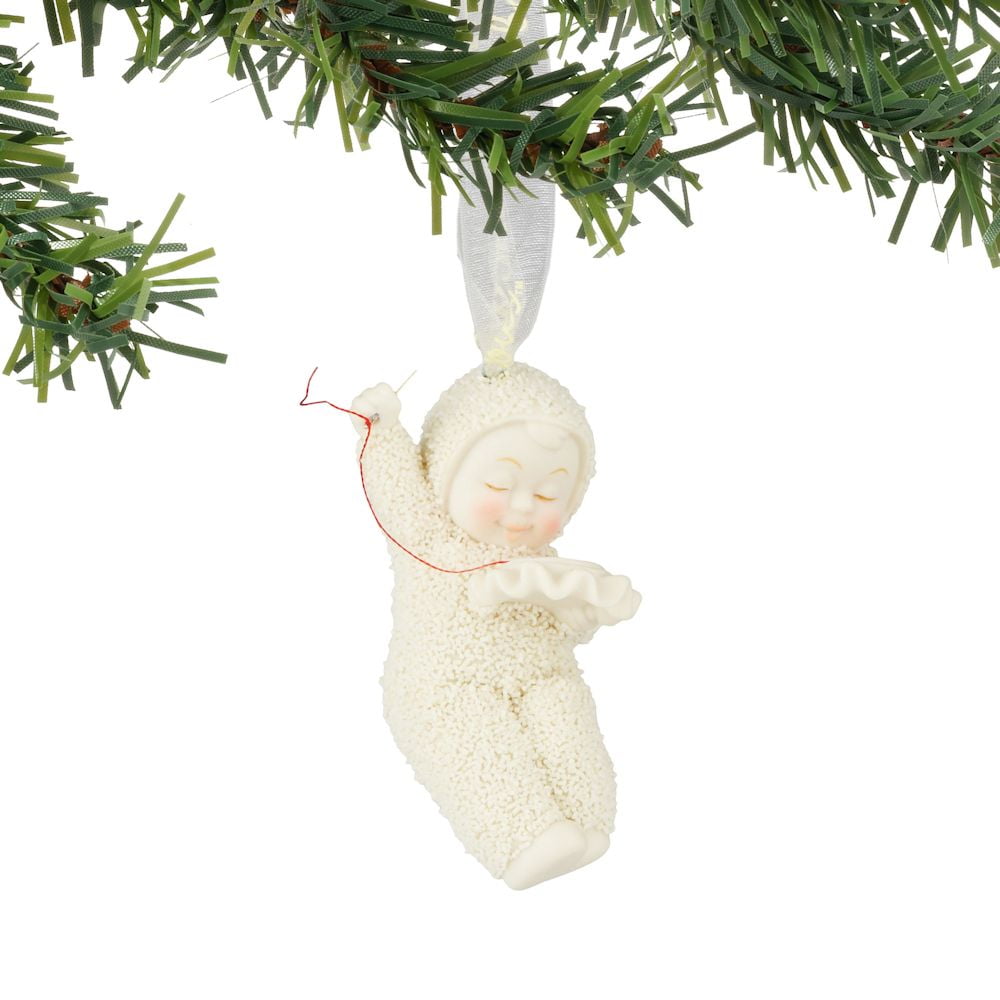 Snowbabies Celebrations Collection Stitched With Love Ornament 4051901