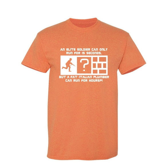 An Elite Soldier Can Only Run Sarcastic Humor Graphic Novelty Funny T Shirt