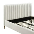 thumbnail image 3 of TOV Furniture Angela Cream Bed in UK Super King, 3 of 6