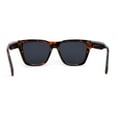 thumbnail image 4 of Womens Mod Square Large Cat Eye Beveled Plastic Sunglasses Tortoise Black, 4 of 4