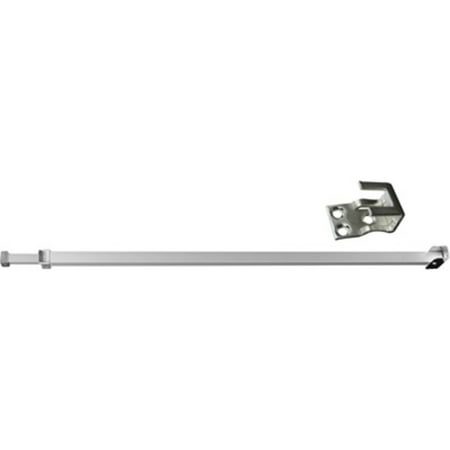 CRL Aluminum Telescoping Security Bar Lock for Sliding Glass (Best Way To Lock A Sliding Glass Door)