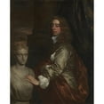 thumbnail image 2 of Sir Peter Lely 20x24 Gold Ornate Framed and Double Matted Museum Art Print Titled - Sir Henry Capel (1638-1696), 2 of 4