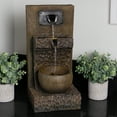 thumbnail image 4 of Alpine Corporation 20" Gray 3-tier Cascading Fountain, 4 of 12