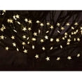 thumbnail image 6 of Solar String Fairy Lights Outdoor, 39ft 100LED Waterproof Star Twinkle Decorative Lights for Garden,Patio Post,Deck,Canopy,Gazebo,Porch,Pergola,Balcony,Backyard Fence,Party Decor Warm White, 6 of 15