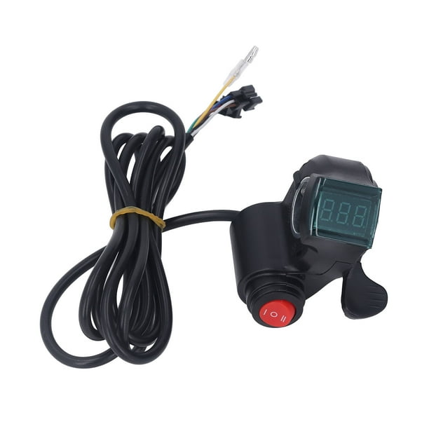 Acelerador de pulgar para bicicleta, acelerador de pulgar para bicicleta eléctrica, acelerador de dedo para bicicleta, acelerador de pulgar para bicicleta eléctrica, salida de alta intensidad