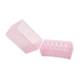 thumbnail image 2 of Soporte para brocas de uñas shamjiam organizador de acrílico a prueba de polvo plegable Rosa claro Rosa transparente, 2 of 9
