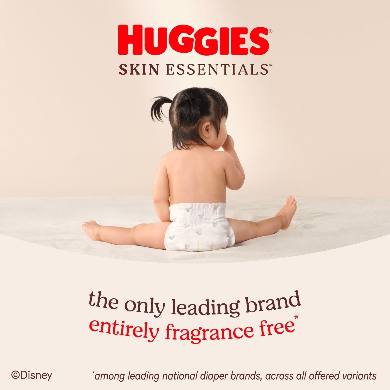 Huggies Skin Essentials Baby Diapers, Sizes: N-6