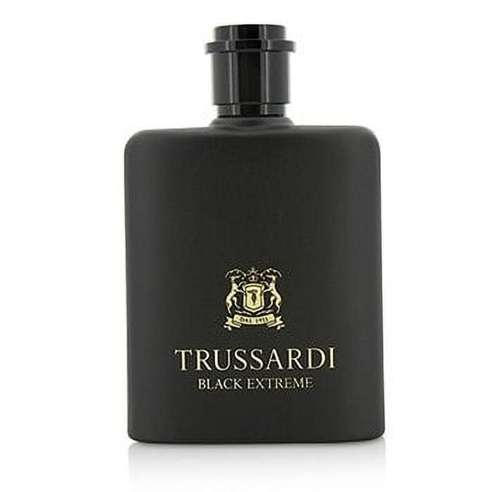 Trussardi Black Extreme Eau De Toilette, Woody Leather Fragrance