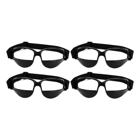 Kuntesetty 4 Pieces Dribbling Goggles Basketball Sports Glasses for Men Women Teenagers
