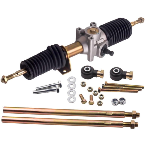 Tuningsworld Steering Rack and Pinion with Tie Rod Ends for Polaris RZR S 800 EFI 2009-2014, RZR 800s Steering Gear Box Assembly