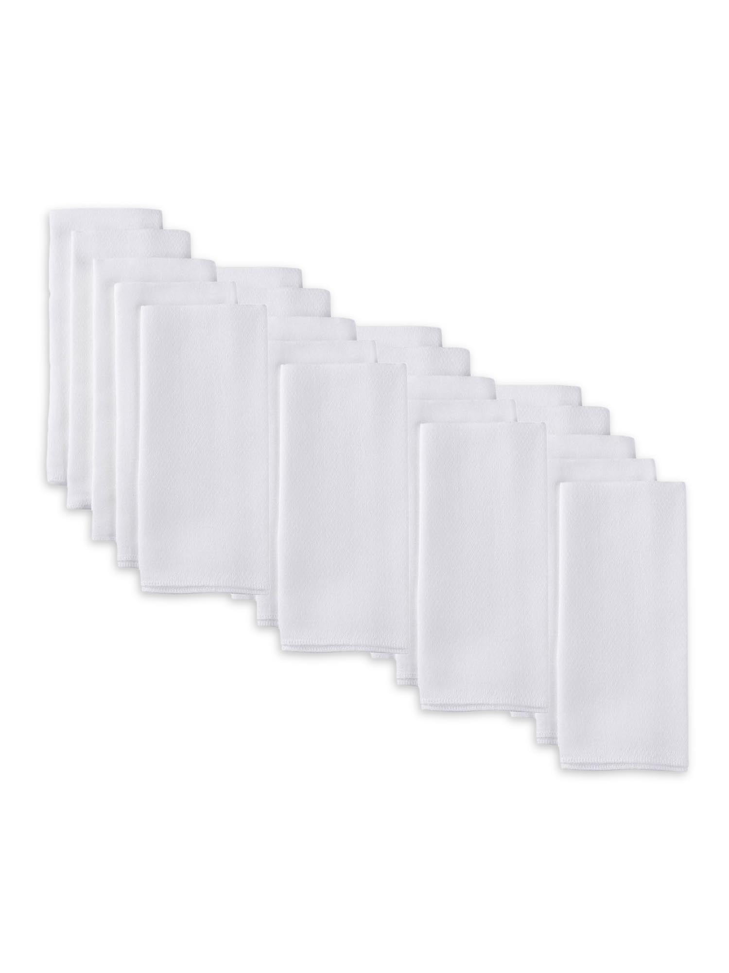Gerber 100 Cotton Flatfold Cloth Baby Diaper, White 20 Pack